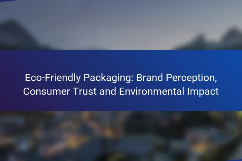 Eco-Friendly Packaging: Brand Perception, Consumer Trust and Environmental Impact